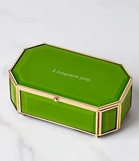 kate spade new york I Treasure You Jewelry Box