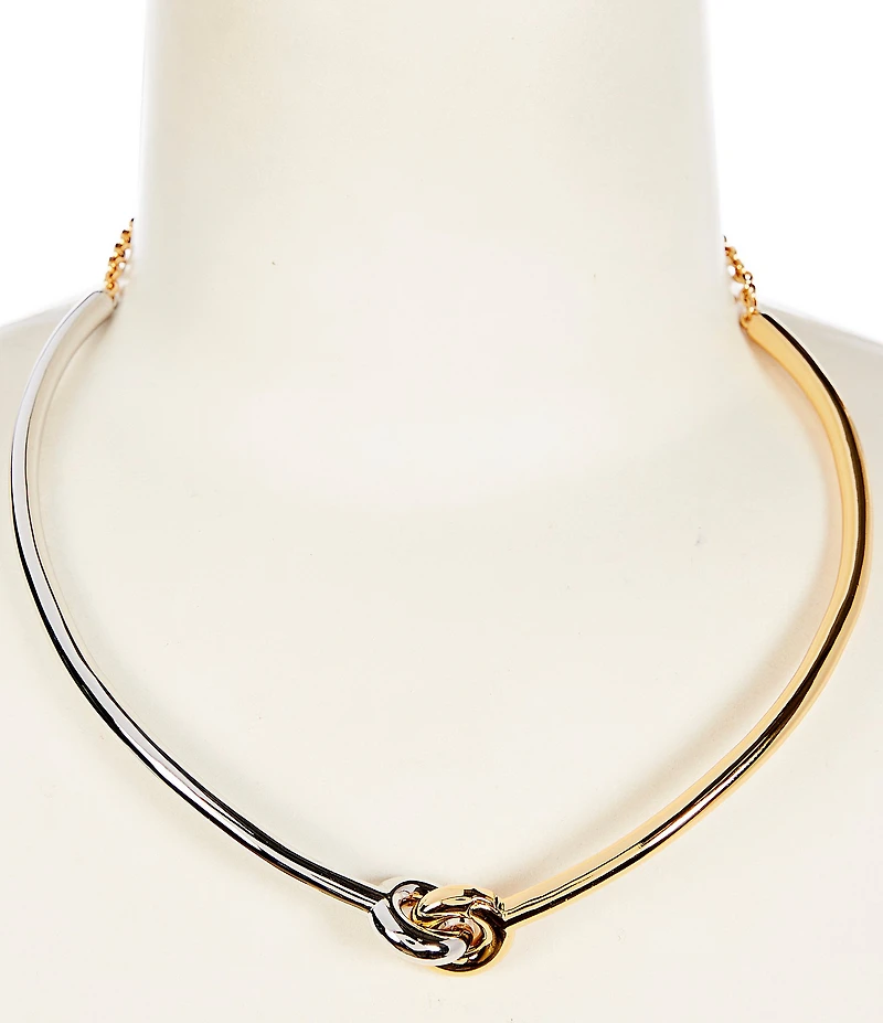 kate spade new york Interlock Collar Necklace