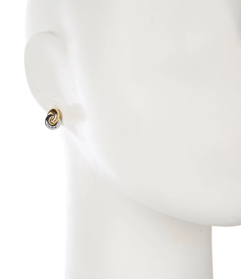 kate spade new york Interlock Stud Earrings