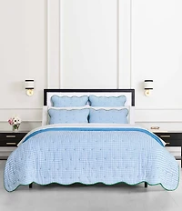 kate spade new york Joyful Gingham Reversible Quilt Bedding Mini Set