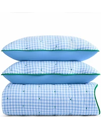 kate spade new york Joyful Gingham Reversible Quilt Bedding Mini Set