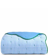kate spade new york Joyful Gingham Reversible Quilt Bedding Mini Set