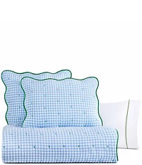kate spade new york Joyful Gingham Reversible Quilt Bedding Mini Set