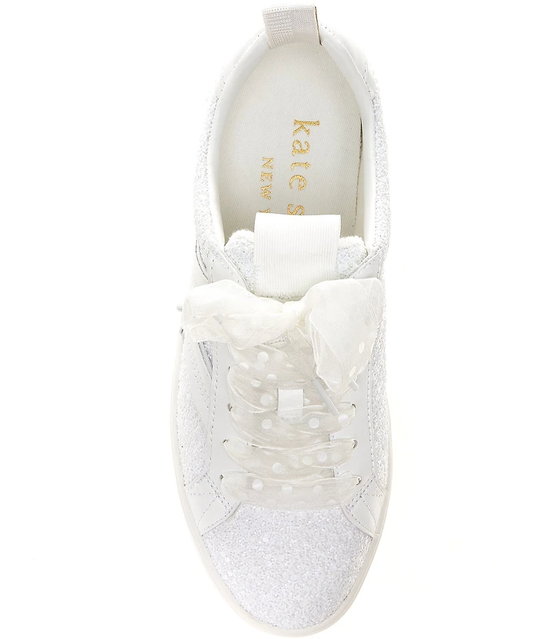 kate spade new york K As In Kate Chunky Glitter Court Sneakers