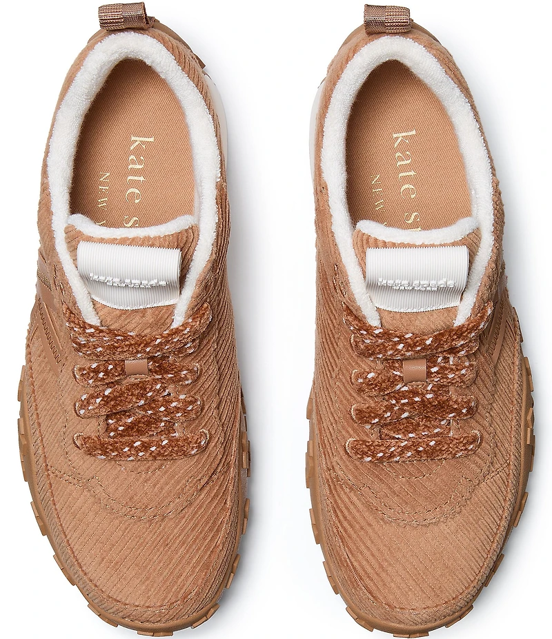 kate spade new york K As In Kate Corduroy Runner Sneakers