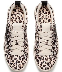 kate spade new york K As In Kate Court Leopard Print Twill Court Sneakers