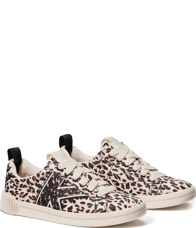 kate spade new york K As In Kate Court Leopard Print Twill Court Sneakers