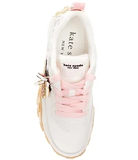 kate spade new york K As In Kate Floral Detail Runner Sneakers