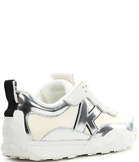 kate spade new york K As In Kate Metallic Lace Up Sneakers