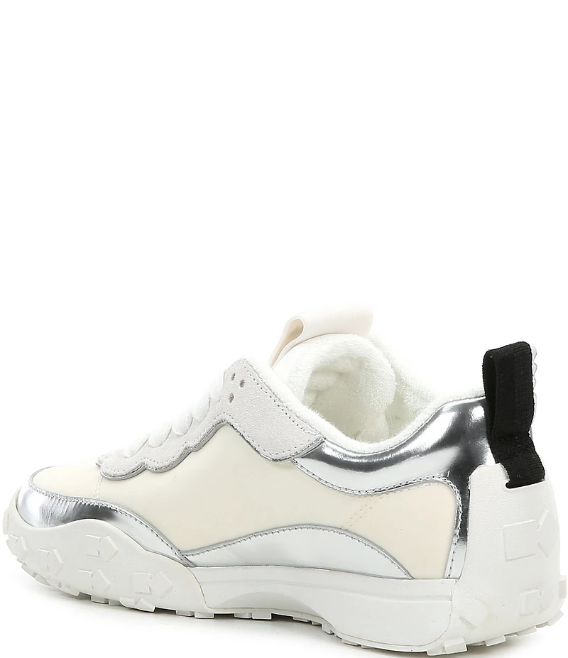 kate spade new york K As In Kate Metallic Lace Up Sneakers