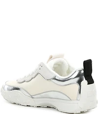 kate spade new york K As In Kate Metallic Lace Up Sneakers