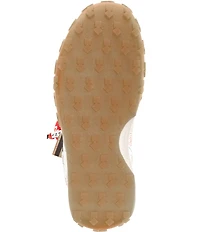 kate spade new york K As In Kate NYC Graffiti Leather Charm Detail Runner Sneakers