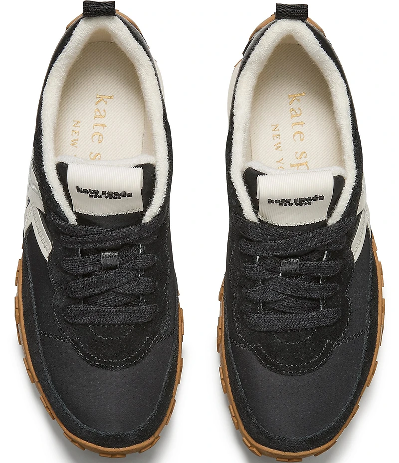 kate spade new york K As In Kate Nylon Runner Sneakers