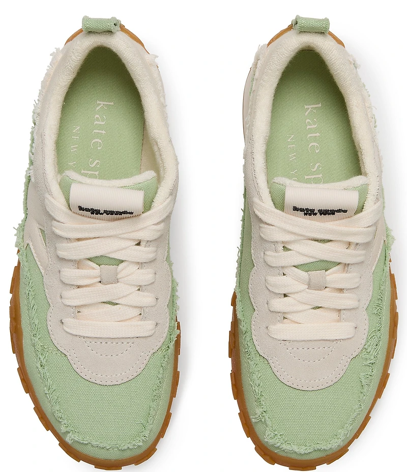 kate spade new york K As In Kate Runner Lace Up Sneakers