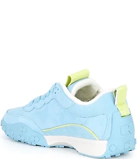 kate spade new york K As In Kate Suede Lace Up Runner Sneakers
