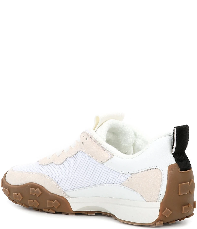 kate spade new york K As In Kate Suede and Mesh Signature Logo Sneakers