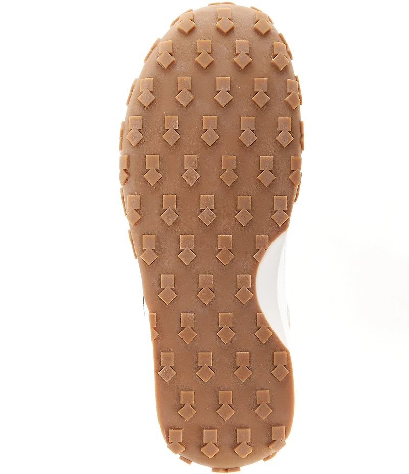 kate spade new york K As In Kate Suede and Mesh Signature Logo Sneakers