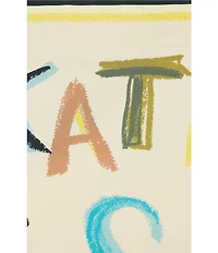 kate spade new york Kate Spade Scribble Silk Square Scarf