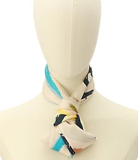 kate spade new york Kate Spade Scribble Silk Square Scarf