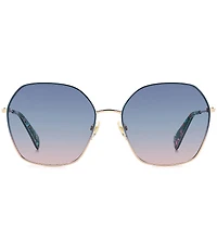 kate spade new york Women's Kenna Blue Round Sunglasses