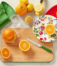 kate spade new york Knock On Wood Cutting Board Paddle & Rectangle 2-Piece Set