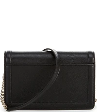 kate spade new york Knott Pebbled Leather Flap Crossbody Bag
