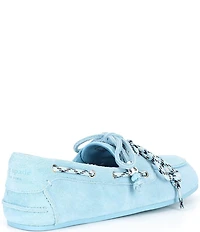 kate spade new york Know The Ropes Suede Slip On Boat Shoes
