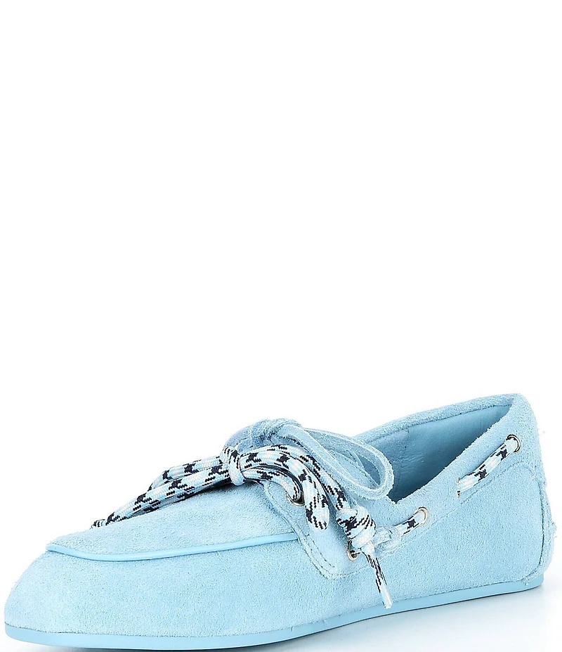 kate spade new york Know The Ropes Suede Slip On Boat Shoes
