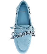 kate spade new york Know The Ropes Suede Slip On Boat Shoes