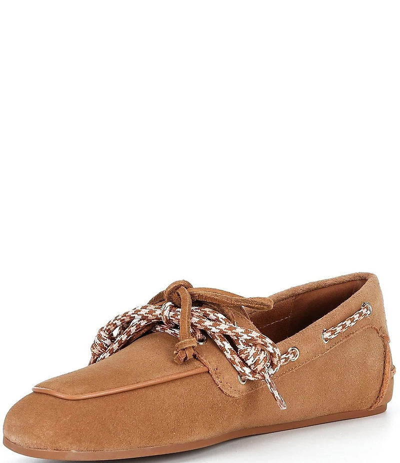 kate spade new york Know The Ropes Suede Slip On Boat Shoes