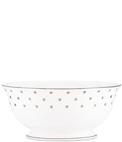 kate spade new york Larabee Road Platinum China 8.5#double; Serving Bowl