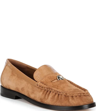 kate spade new york Leather Penni Lug Loafers