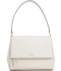 kate spade new york Leila Medium Pebbled Leather Flap Shoulder Bag
