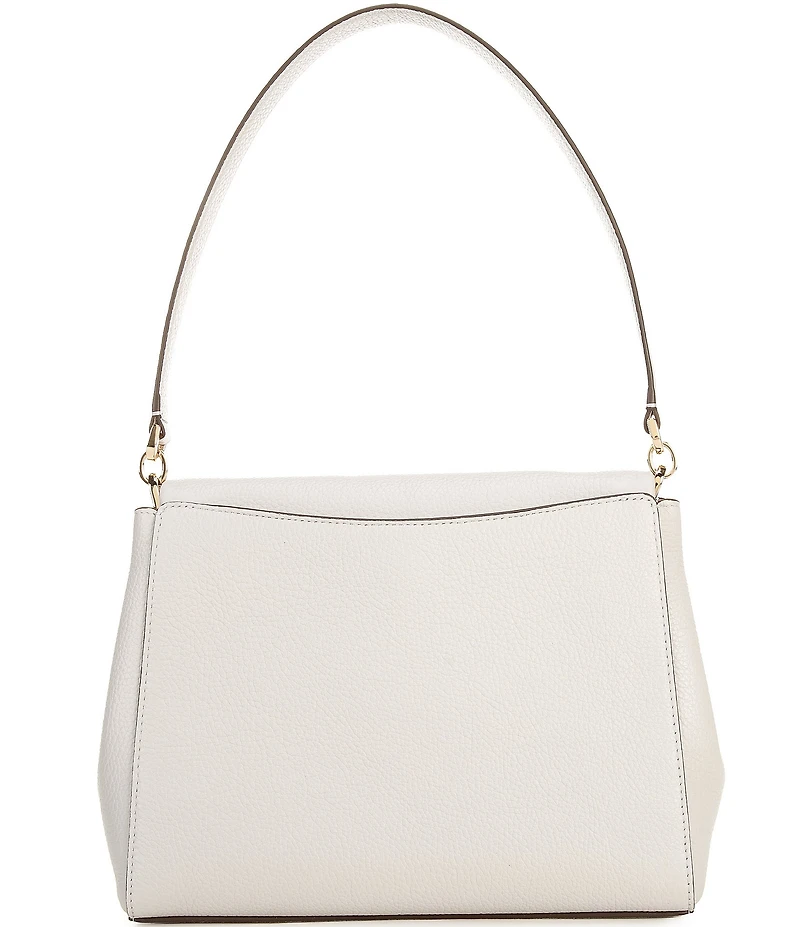 kate spade new york Leila Medium Pebbled Leather Flap Shoulder Bag