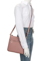 kate spade new york Lena Pebbled Leather Swingback Crossbody Bag