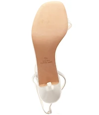 kate spade new york Lily Leather Flowers Wraparound Ankle Tie Kitten Heel Dress Sandals
