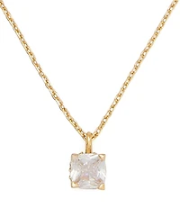 kate spade new york Little Luxuries Crystal Short Pendant Necklace