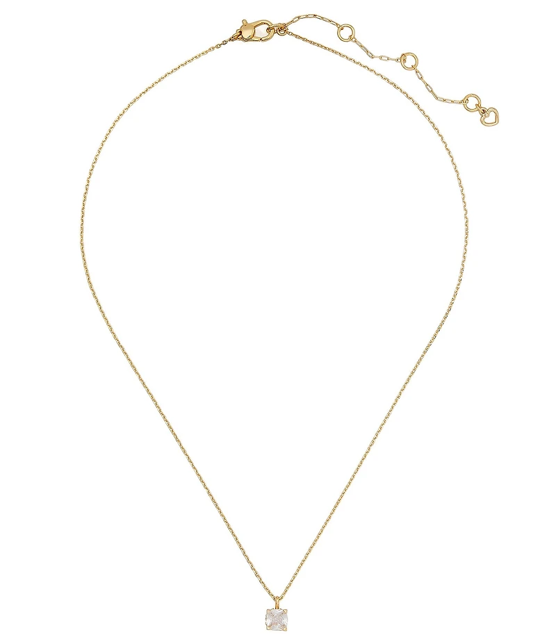 kate spade new york Little Luxuries Crystal Short Pendant Necklace