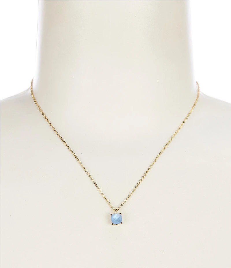 kate spade new york Little Luxuries Short Pendant Necklace