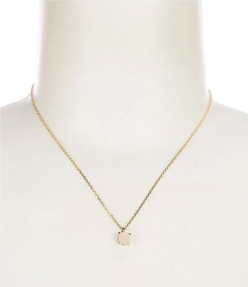 kate spade new york Little Luxuries Short Pendant Necklace