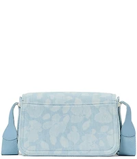kate spade new york Liv Denim Spade Flower Small Flap Crossbody Bag