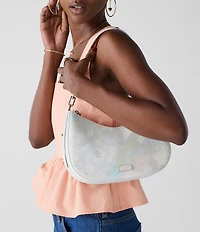 kate spade new york Liv Hidden Garden Printed PVC Convertible Shoulder Bag