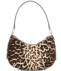 kate spade new york Liv Leopard Haircalf & Leather Convertible Shoulder