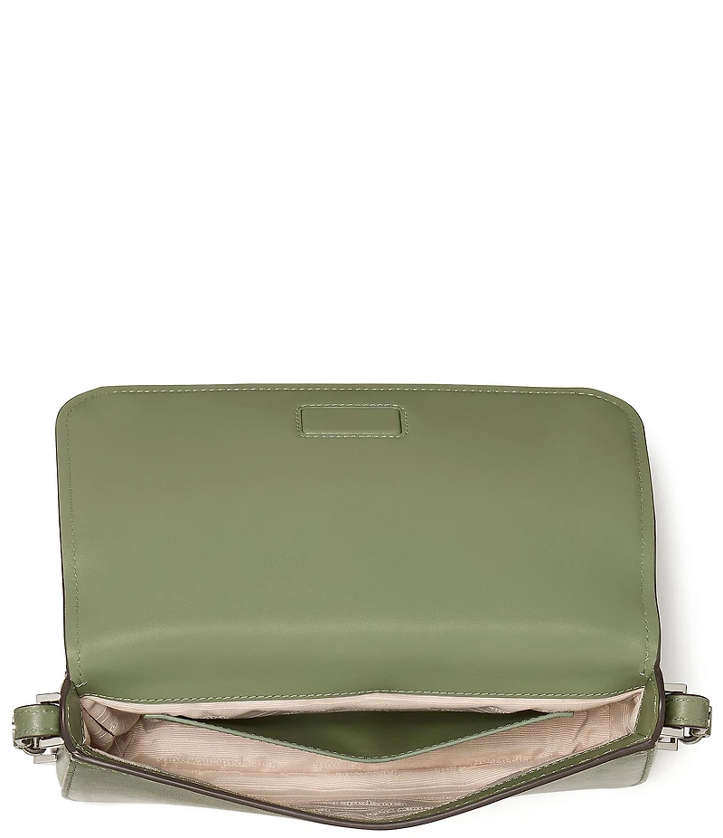 kate spade new york Liv Painterly Bouquet Embossed Leather Small East West Shoulder Bag