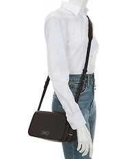 kate spade new york Liv Pebble Leather Small Flap Crossbody Bag