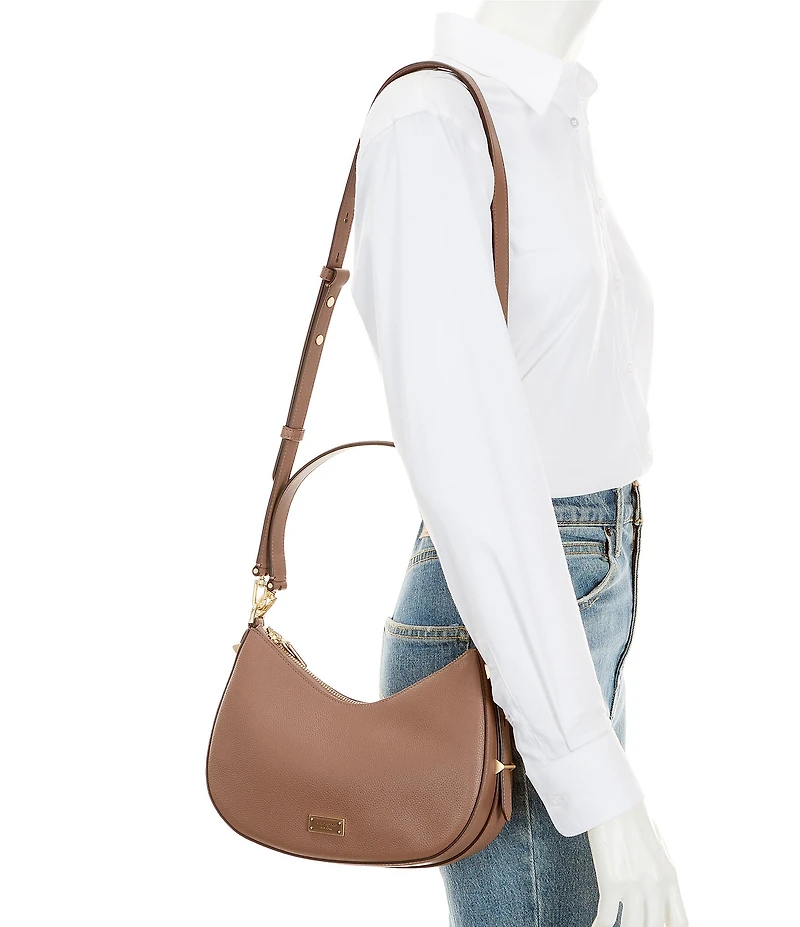 kate spade new york Liv Pebbled Leather Convertible Shoulder Bag