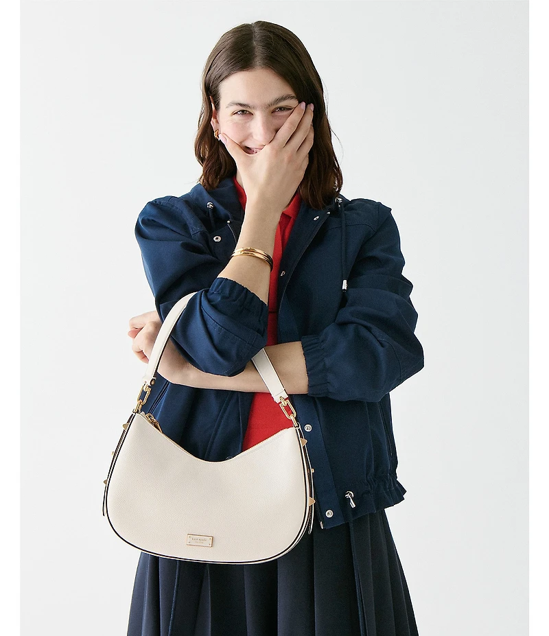 kate spade new york Liv Pebbled Leather Convertible Shoulder Bag