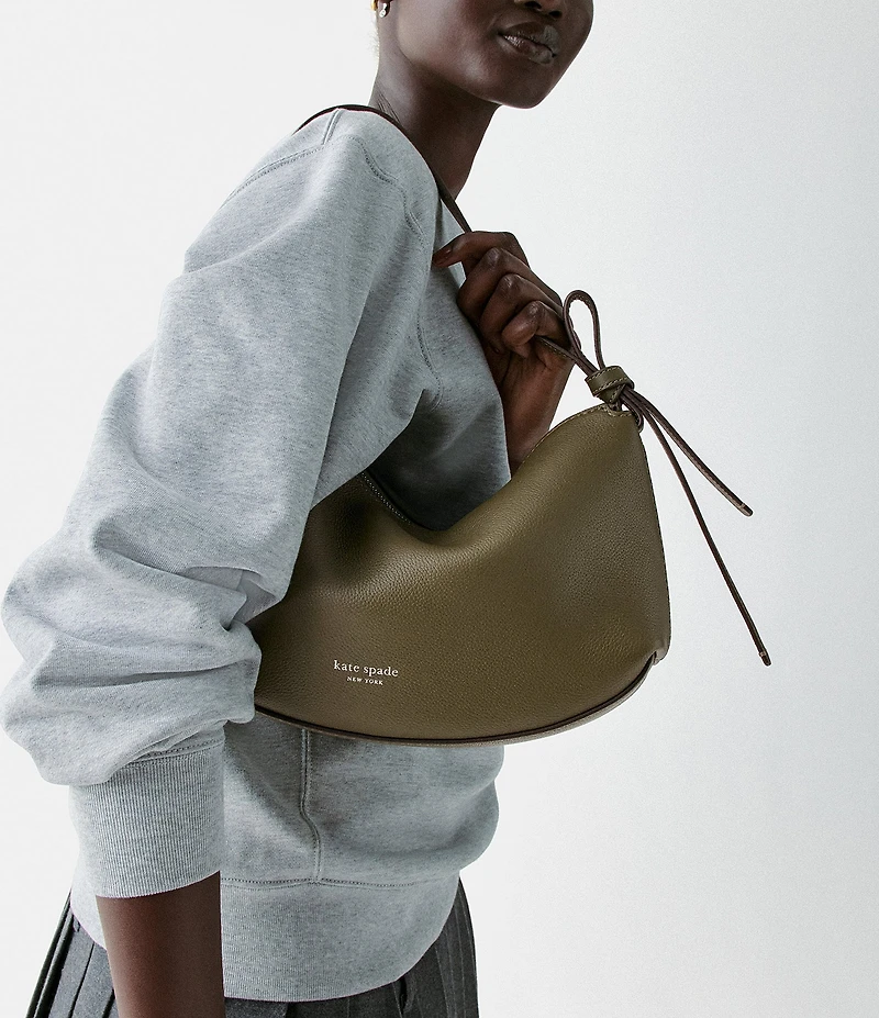 kate spade new york Loop Pebbled Leather Shoulder Bag