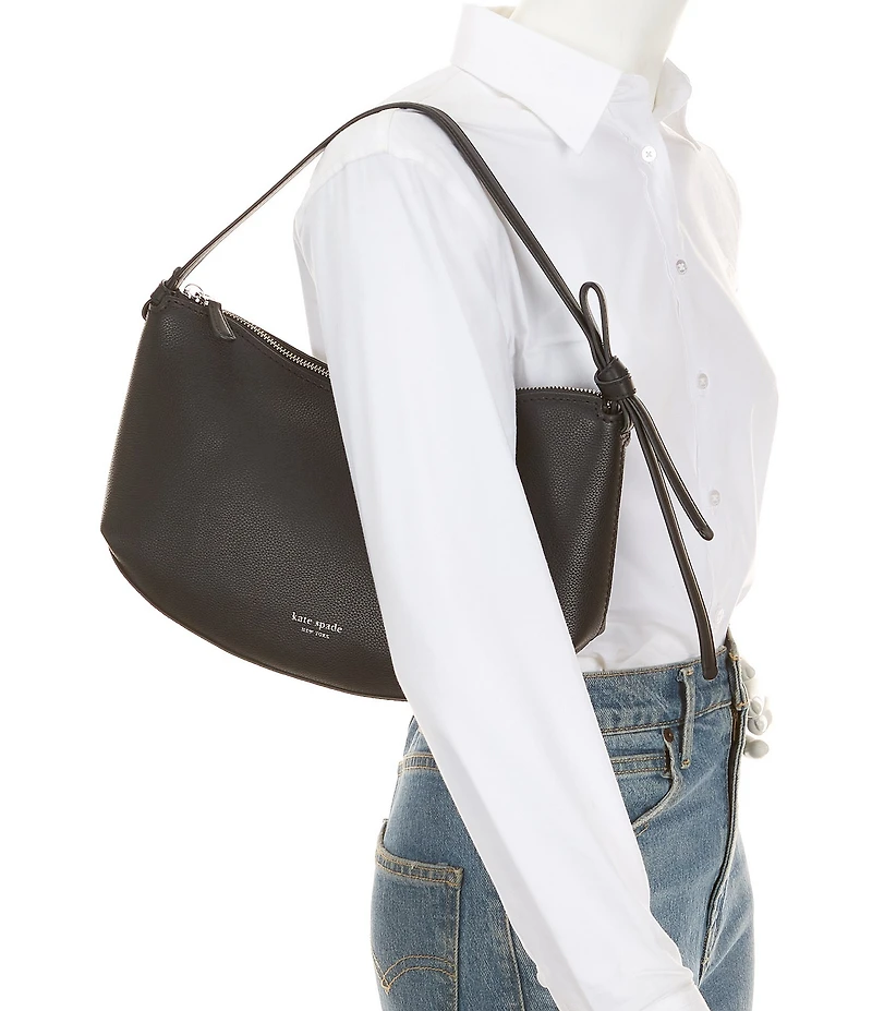 kate spade new york Loop Pebbled Leather Shoulder Bag