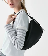 kate spade new york Loop Pebbled Leather Shoulder Bag